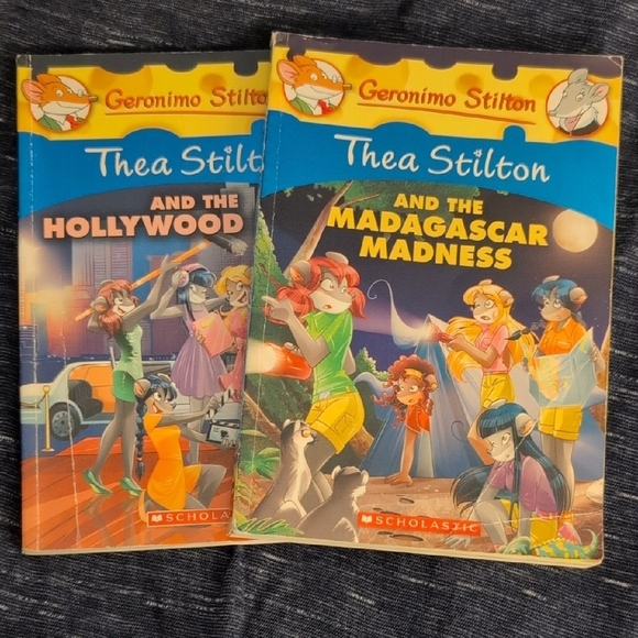 Set Of 2 Scholastic Geronimo Stilton Book Set - Thea Stilton - Picture 10 of 10